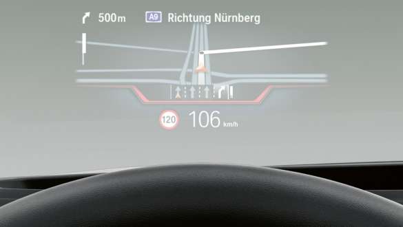 BMW Head-Up Display.